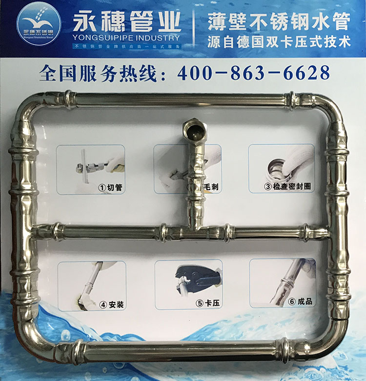 易游网页版-易游(中国)
牌薄壁双卡压式不锈钢水管件,天然气管件安装示意图.jpg
